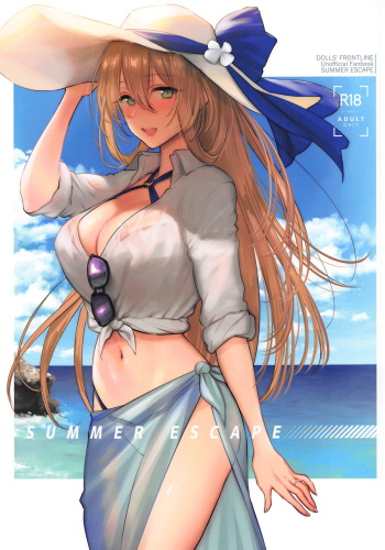(Shoujo Senryaku Saizensen) [Earthean (Syoukaki)] Summer Escape (Girls' Frontline) [English] [Spicaworks] cover