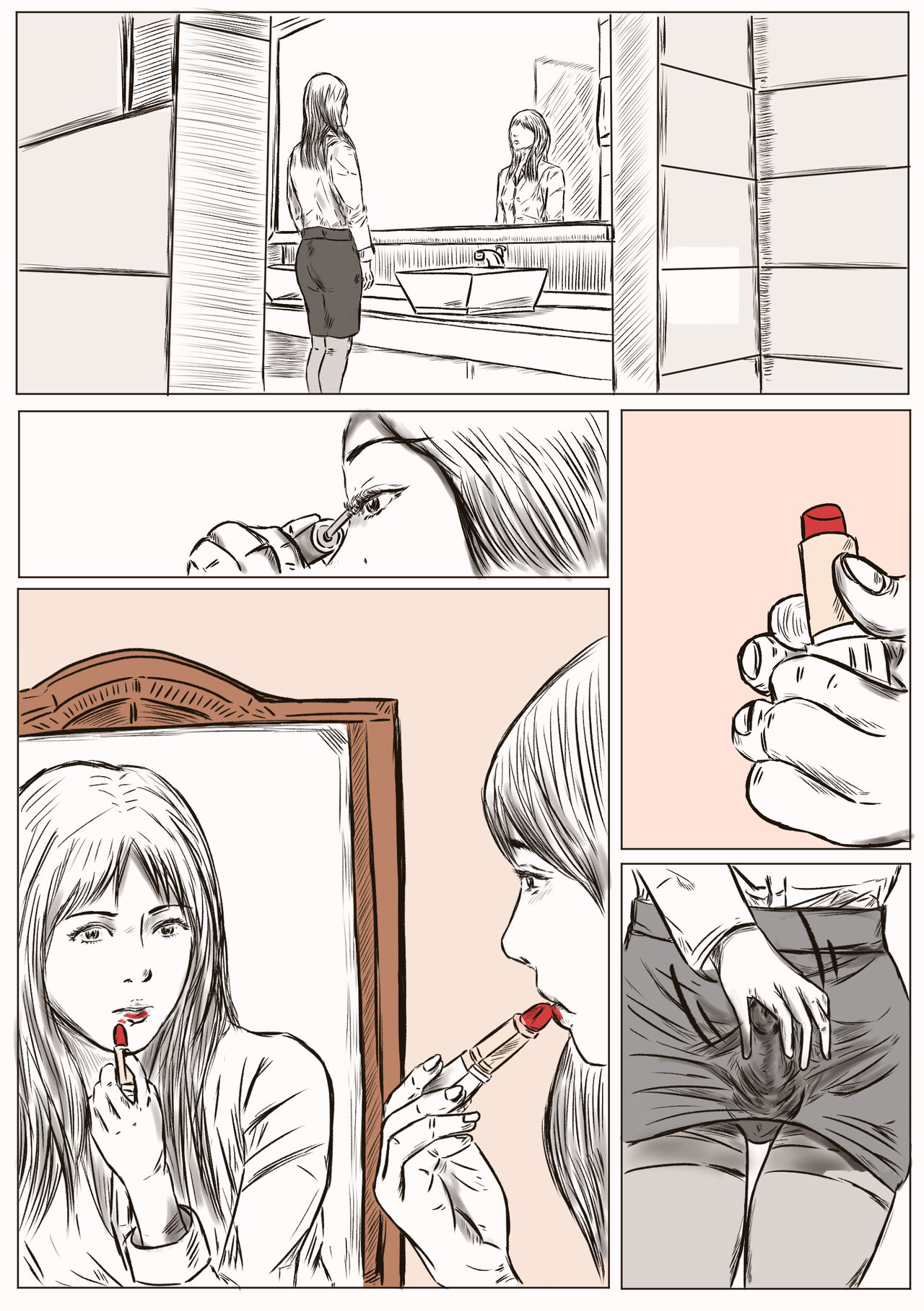 cute crossdressing teacher is my own slave. : PART 2 page 11 full