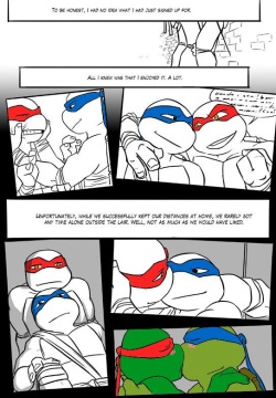 TMNT Black and Blue ch. 4 Colored by: Amateur