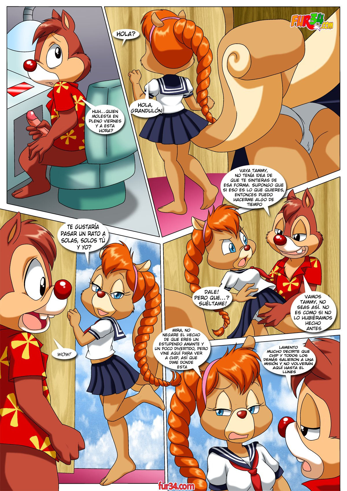 Chip & Dale Recue Rodents 6 - Un Tiempo para el Amor page 3 full