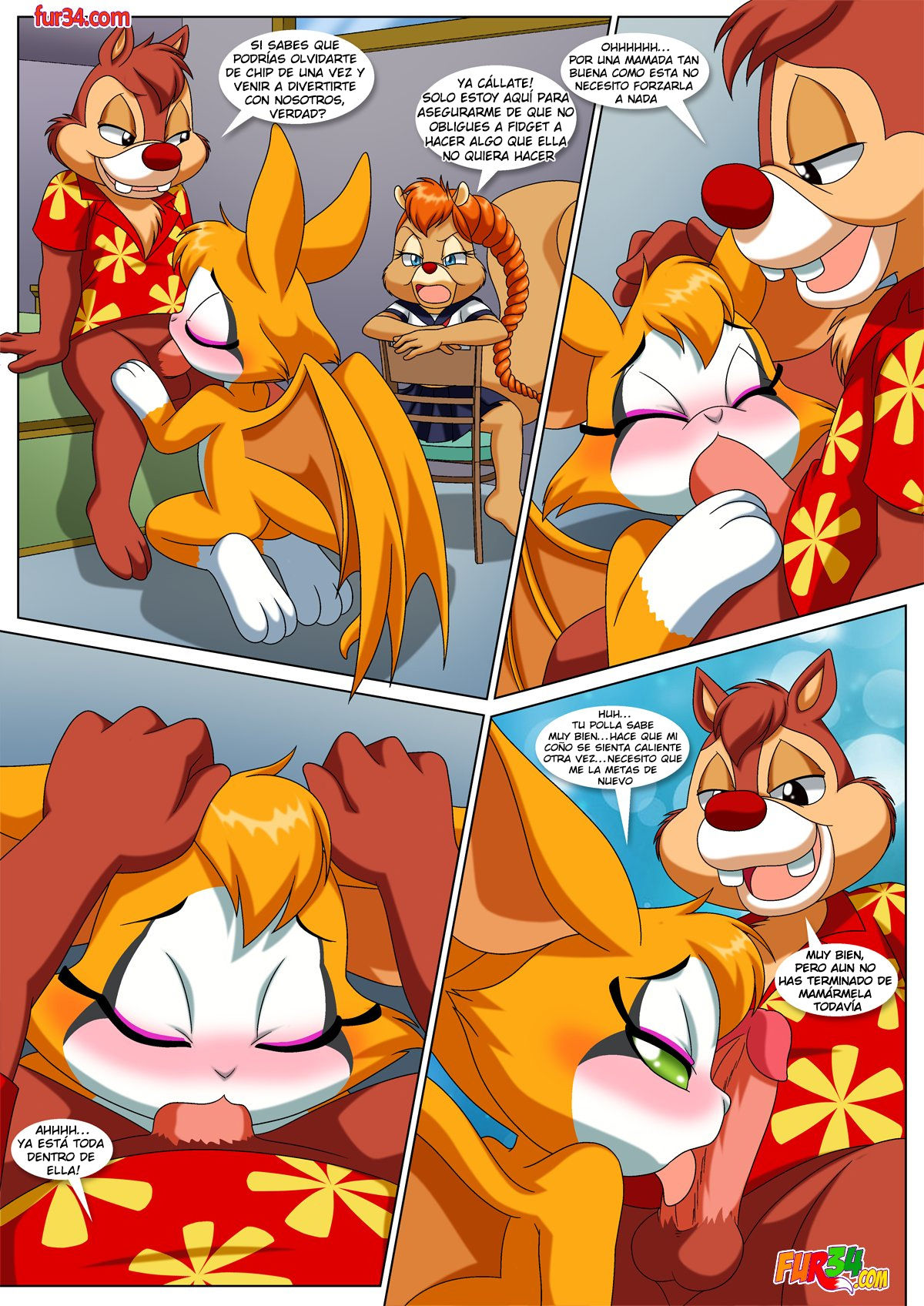 Chip & Dale Recue Rodents 6 - Un Tiempo para el Amor page 8 full