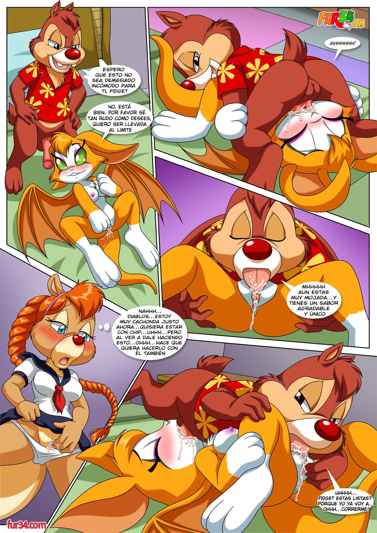 Chip & Dale Recue Rodents 6 - Un Tiempo para el Amor page 9 full