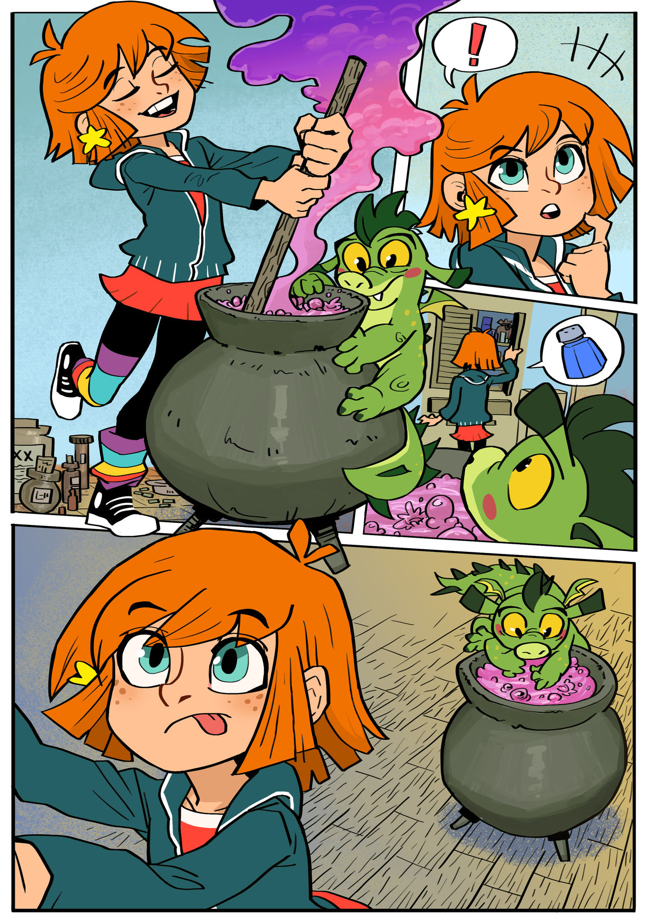 Hexe Lilli Comic - Page 1 - Comic Porn XXX