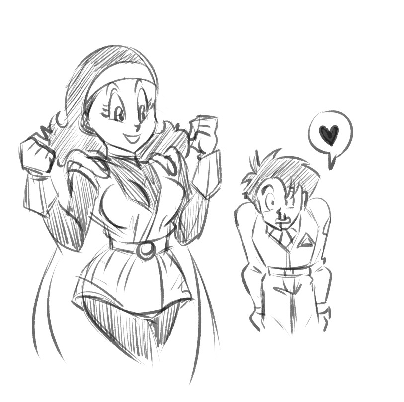 Videl x Gohan Alternate Universe page 6 full