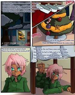 A Visit From Mrs. Claus