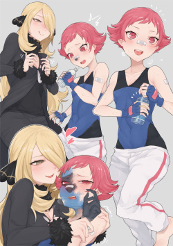 Shirona-san to Lucario no PokeRefre