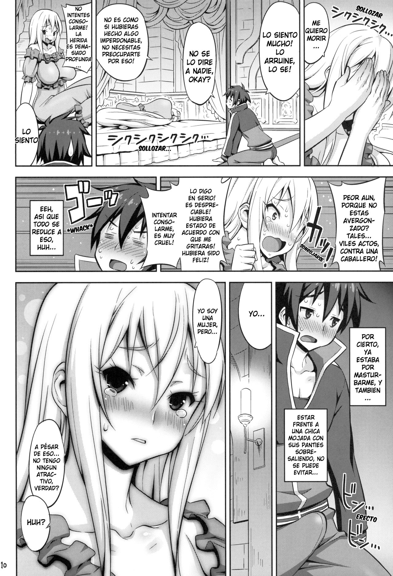Kono Darashinai Tarechichi ni Ryoujoku o! | Dios bendiga estas vulgares y colgantes tetas! -Konotiti- page 10 full