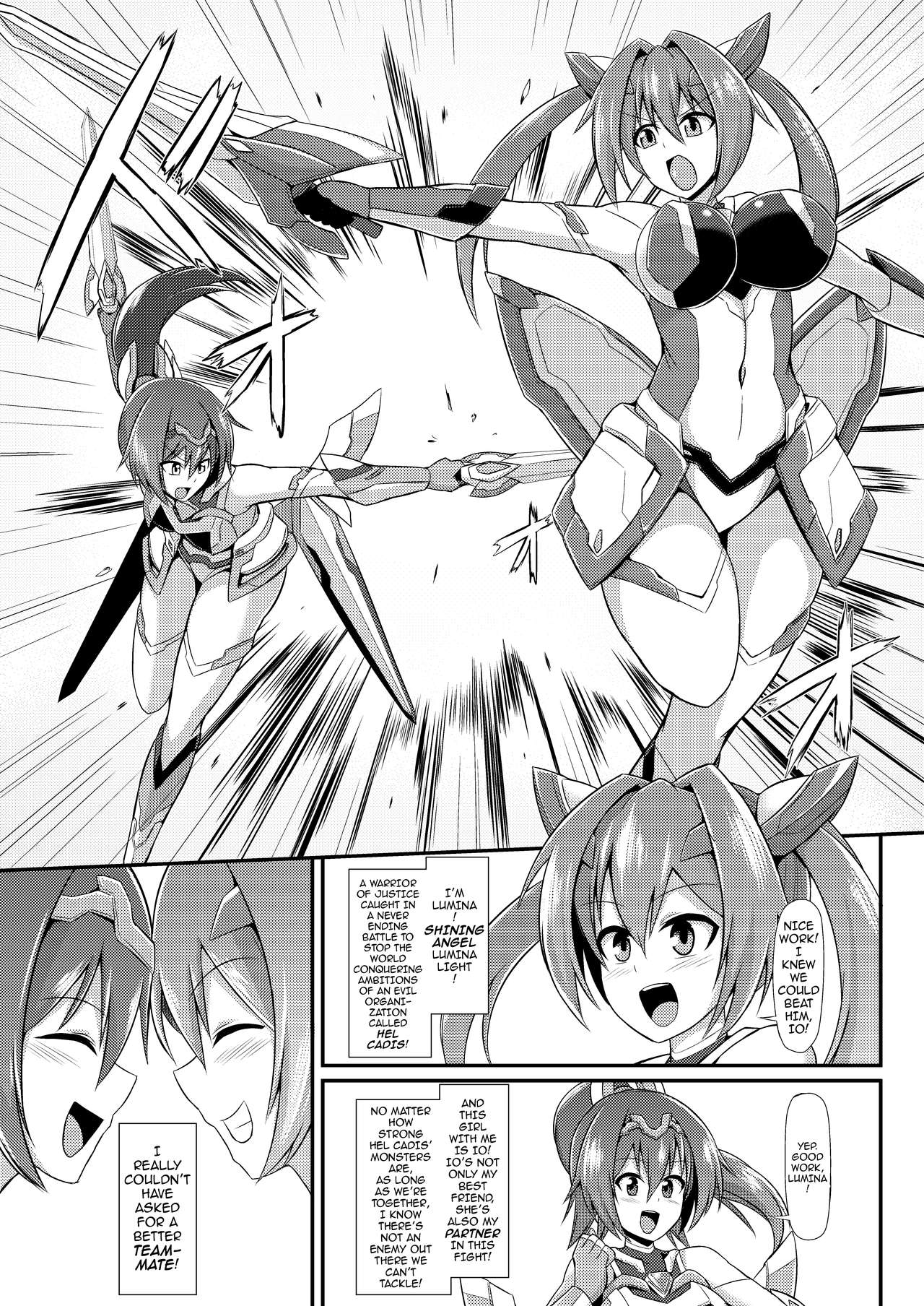 Senkouki Lumina ~Kyousei Doreika Sennou Kaizou~ | Shining Angel Lumina ~A Hero’s Forced Brainwashing, Remodeling and Enslavement~ page 2 full