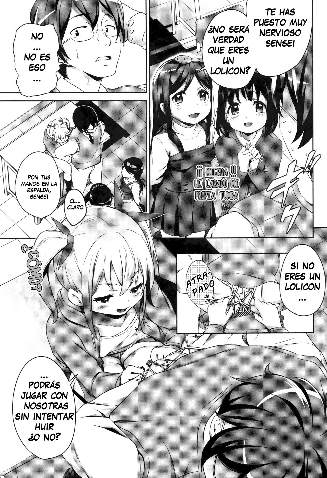Sanbiki ga Yuku! | The Three Girls Go! page 3 full