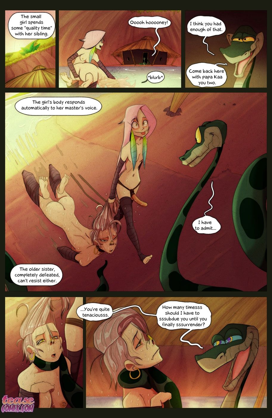 The Snake and The Girl 5 page 4 full