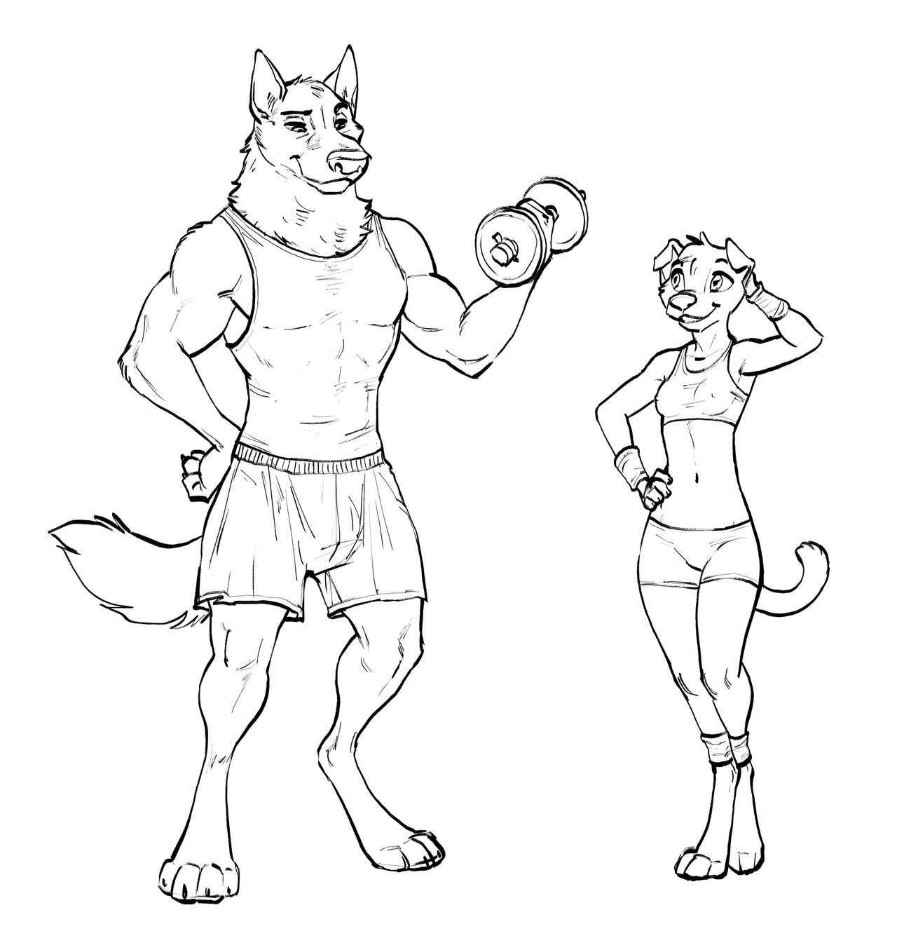 Patreon Sketches page 5 full