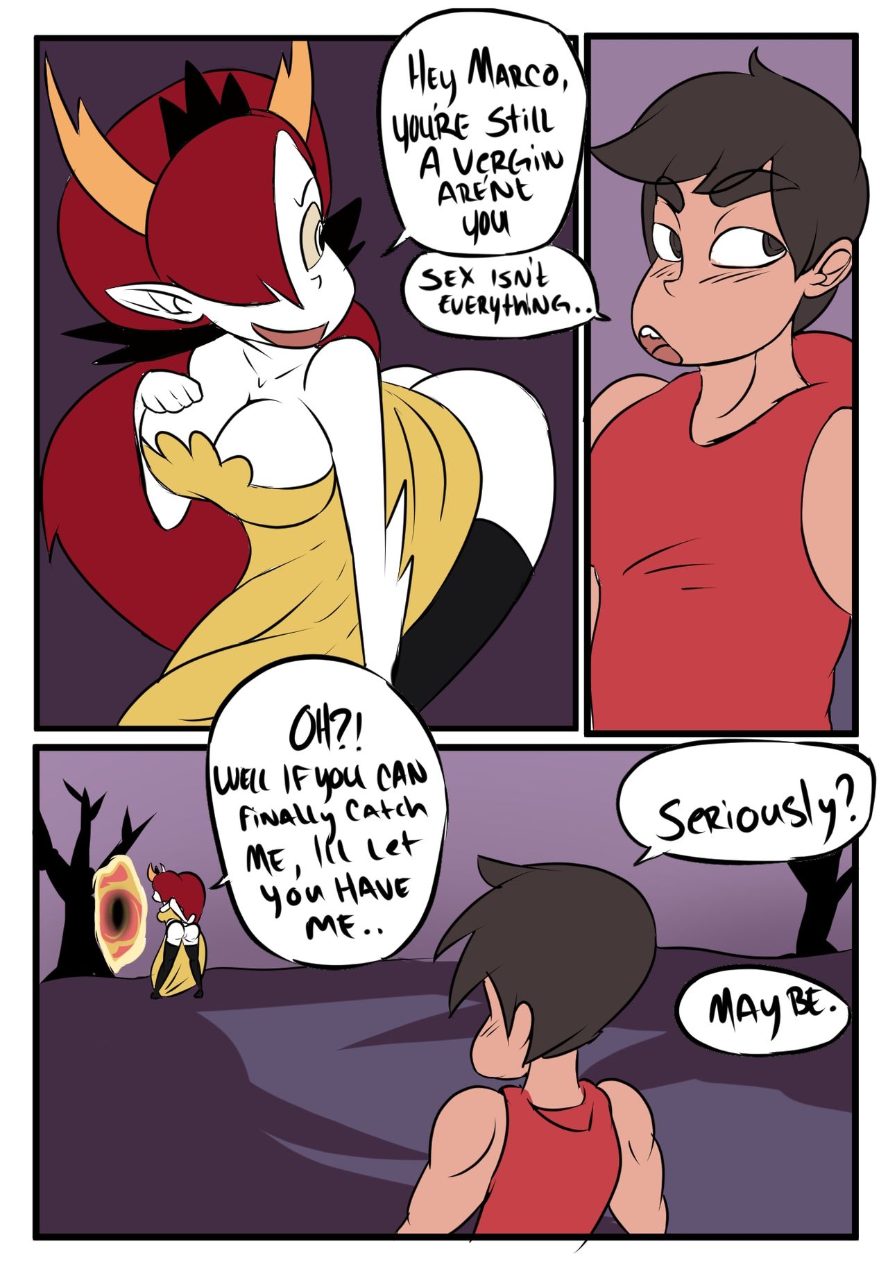 Star Vs The Forces of... Vore Comic!! page 3 full