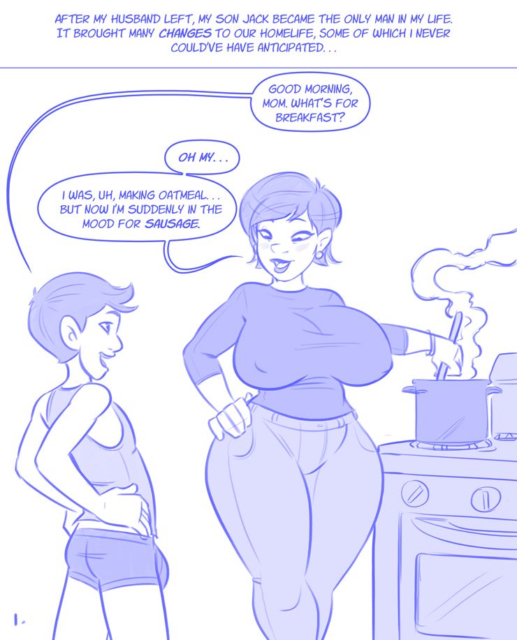 Madefromlazers - Breakfast Mini Comic page 1 full