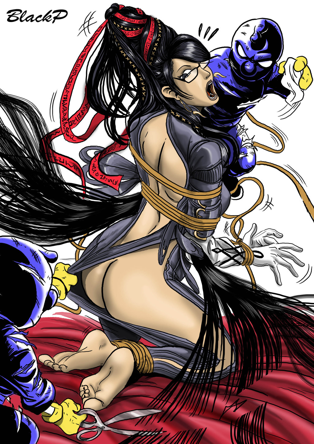 The kidnap of Bayonetta page 6 full