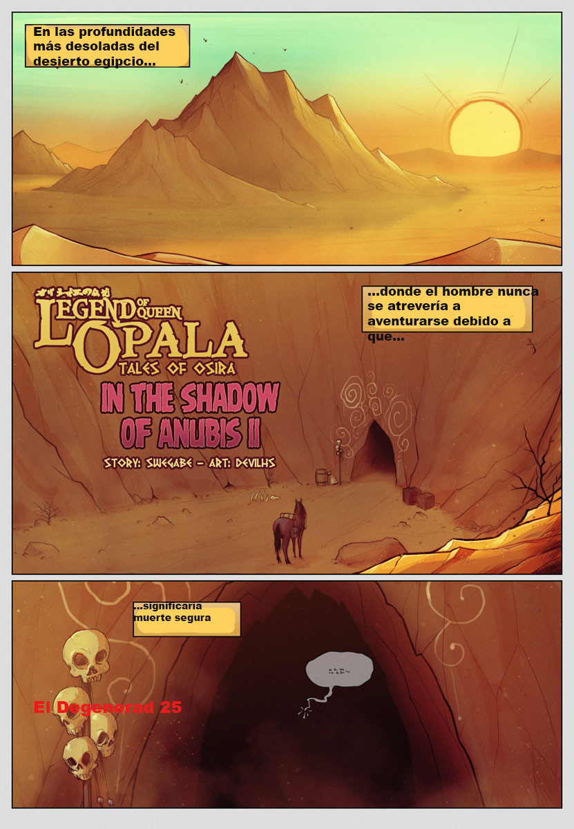 Legend of Queen Opala - In the Shadow of AnubisII: Tales of Osira page 1 full