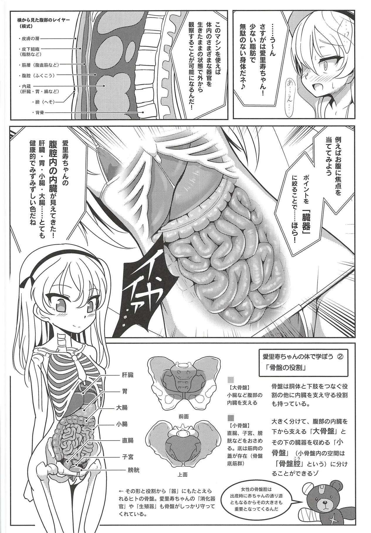Shimada Arisu-chan de Manabu Onnanoko no Jintai <Kotsuban Hen> Jou page 11 full
