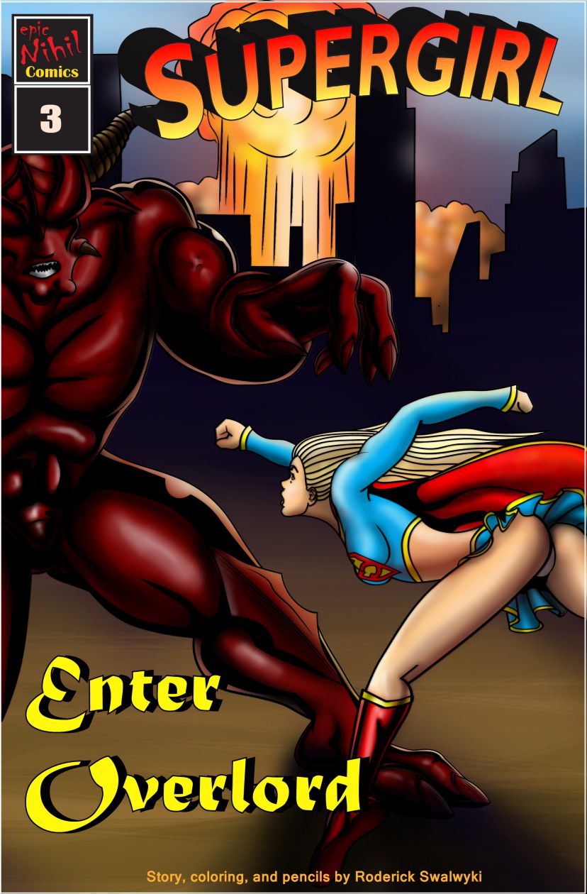 Supergirl: Demonic Bloodsport Pt3 page 1 full