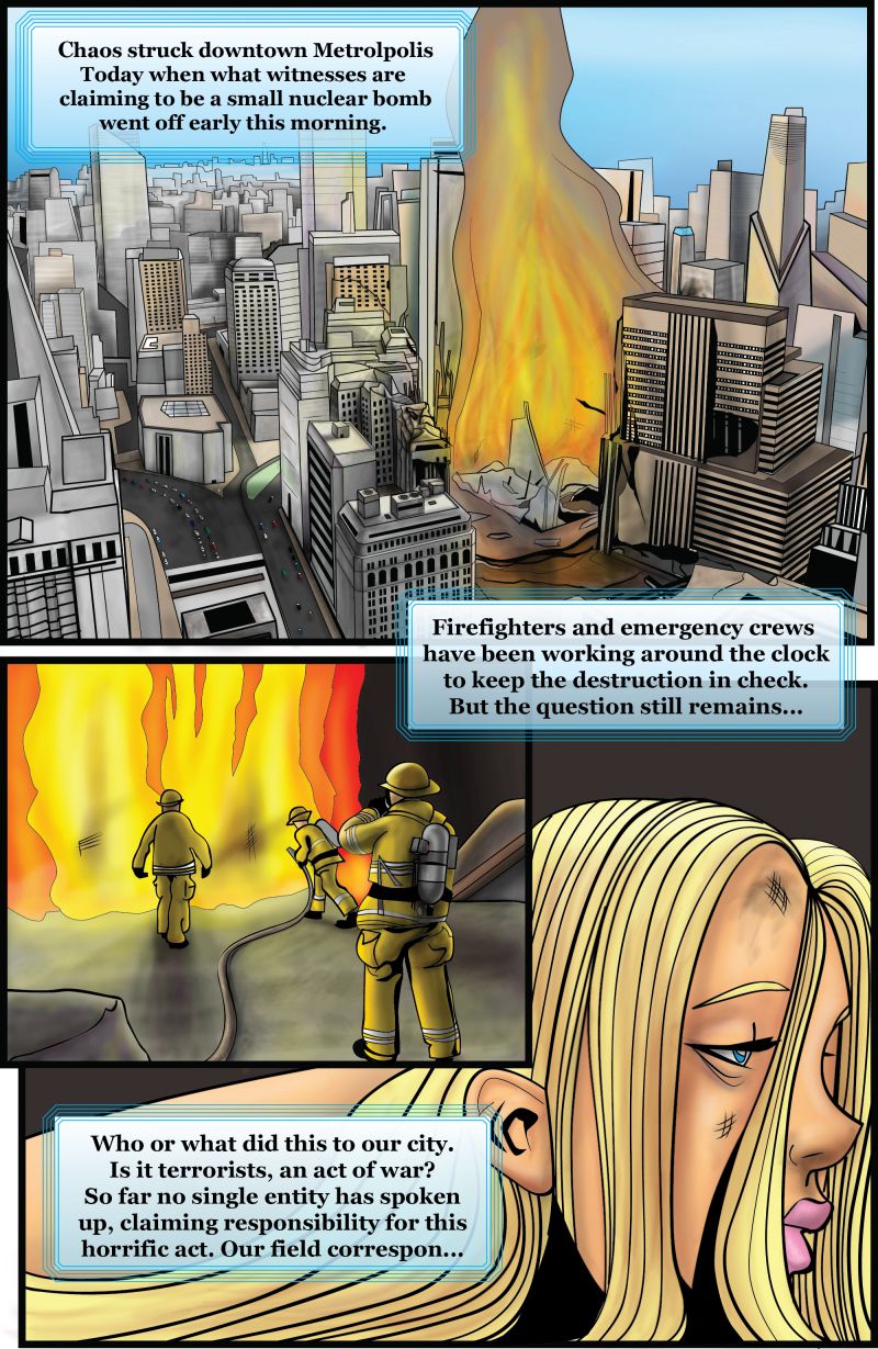Supergirl: Demonic Bloodsport Pt3 page 2 full