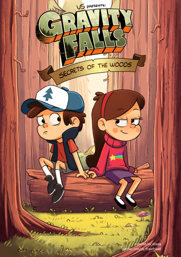 Gravity Falls - Secrets of the Woods page 1 full
