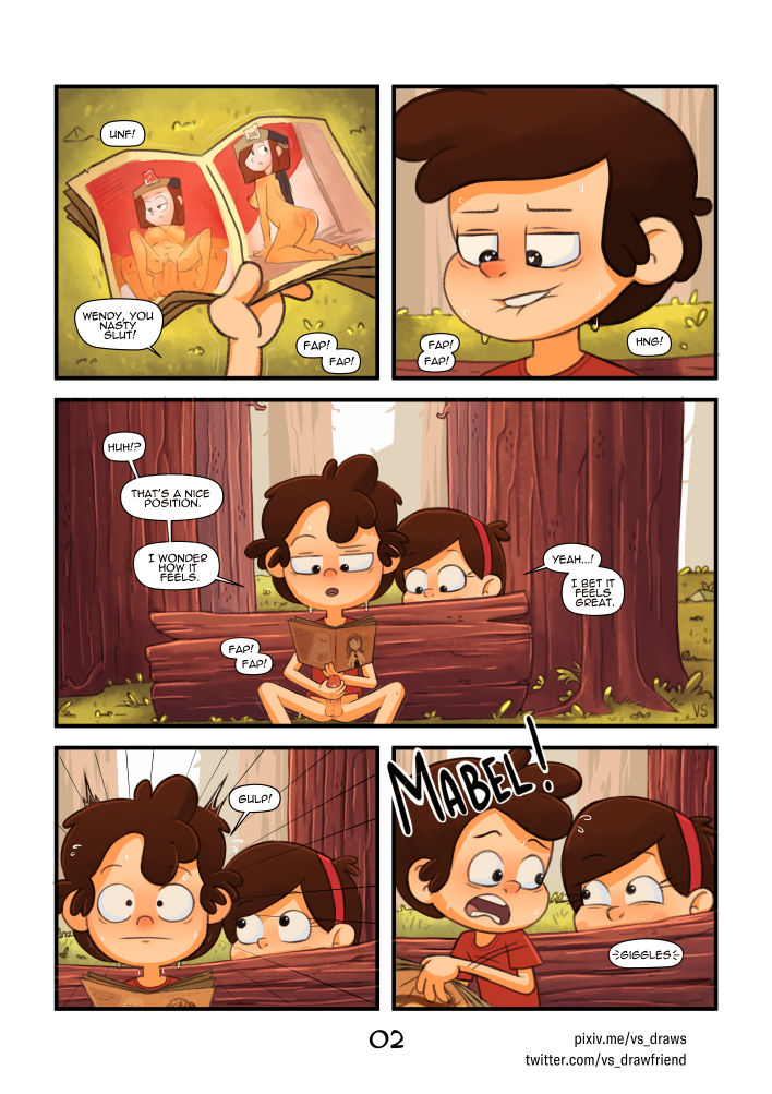 Gravity Falls - Secrets of the Woods page 3 full
