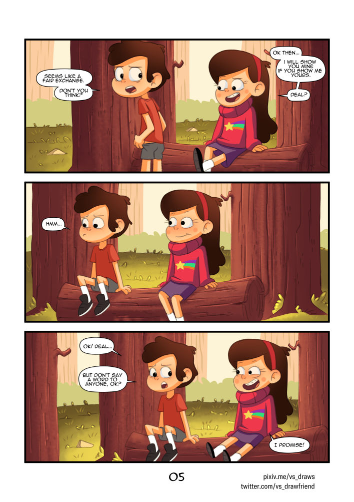 Gravity Falls - Secrets of the Woods page 6 full