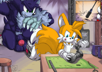 [Omega Zuel] Workshop Intruder (Sonic The Hedgehog) cover