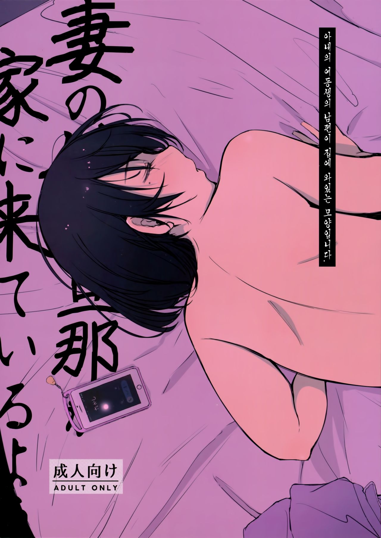 Tsuma no Imouto no Danna ga Ie ni Kite iru you desu. | 아내의 여동생의 남편이 집에 와있는 모양입니다. page 1 full