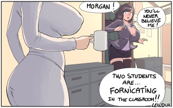 [Lewdua] Morgan Rosewood and The Literature Teacher cover