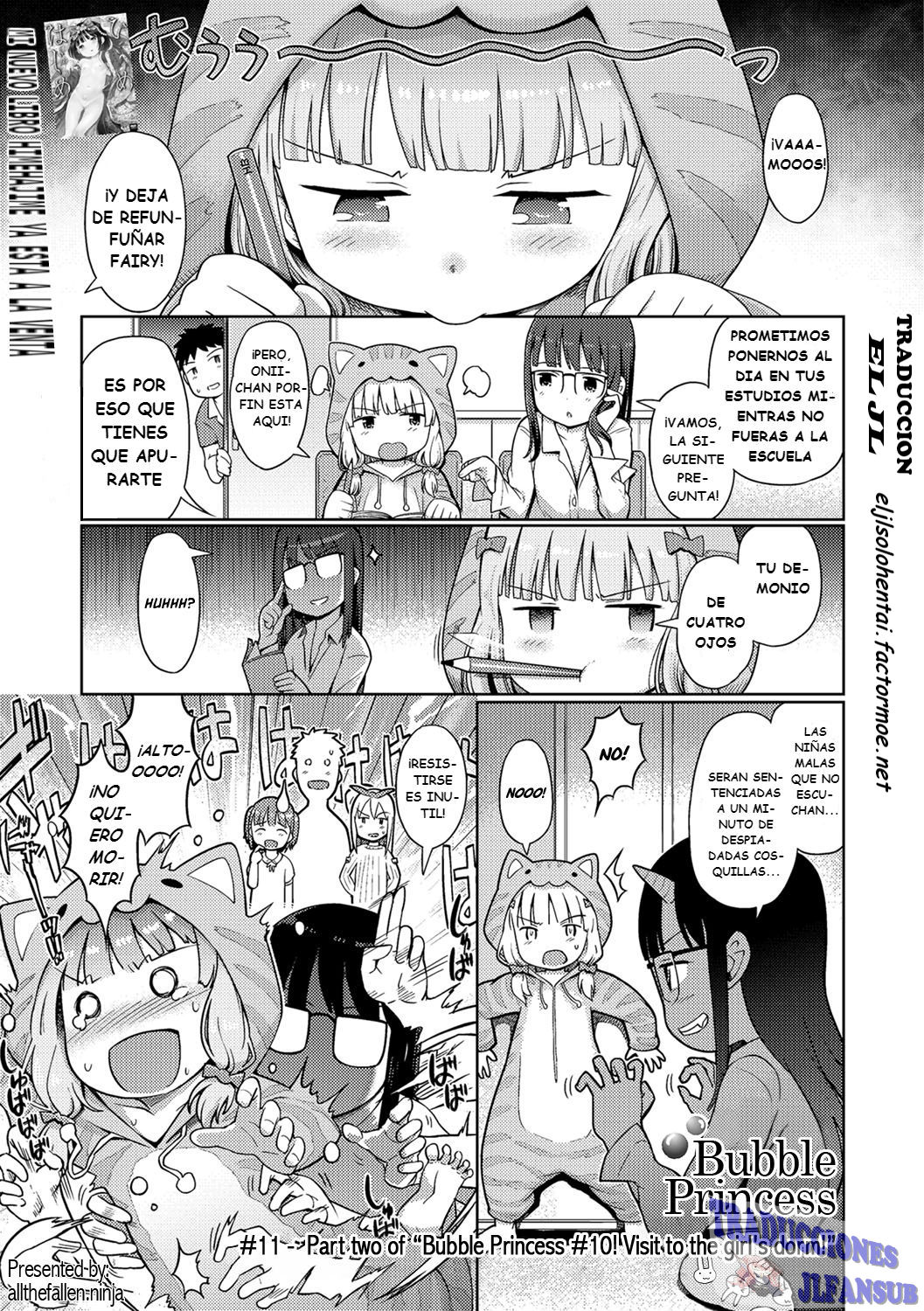 Awa no Ohime-sama #11 Sennyuu! Awahime-chan no Joshiryou? Kouhen | Bubble Princess #11! Visit to the girl’s dorm! Part two page 1 full
