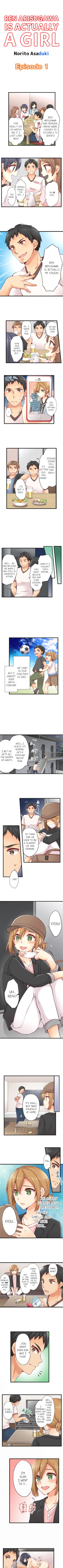 [Norito Asaduki] Ren Arisugawa is actually a girl - Ongoing cover