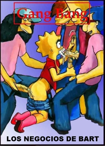 Comic xxx de "Los Simpsons" - Los negocios de Bart (Español) cover