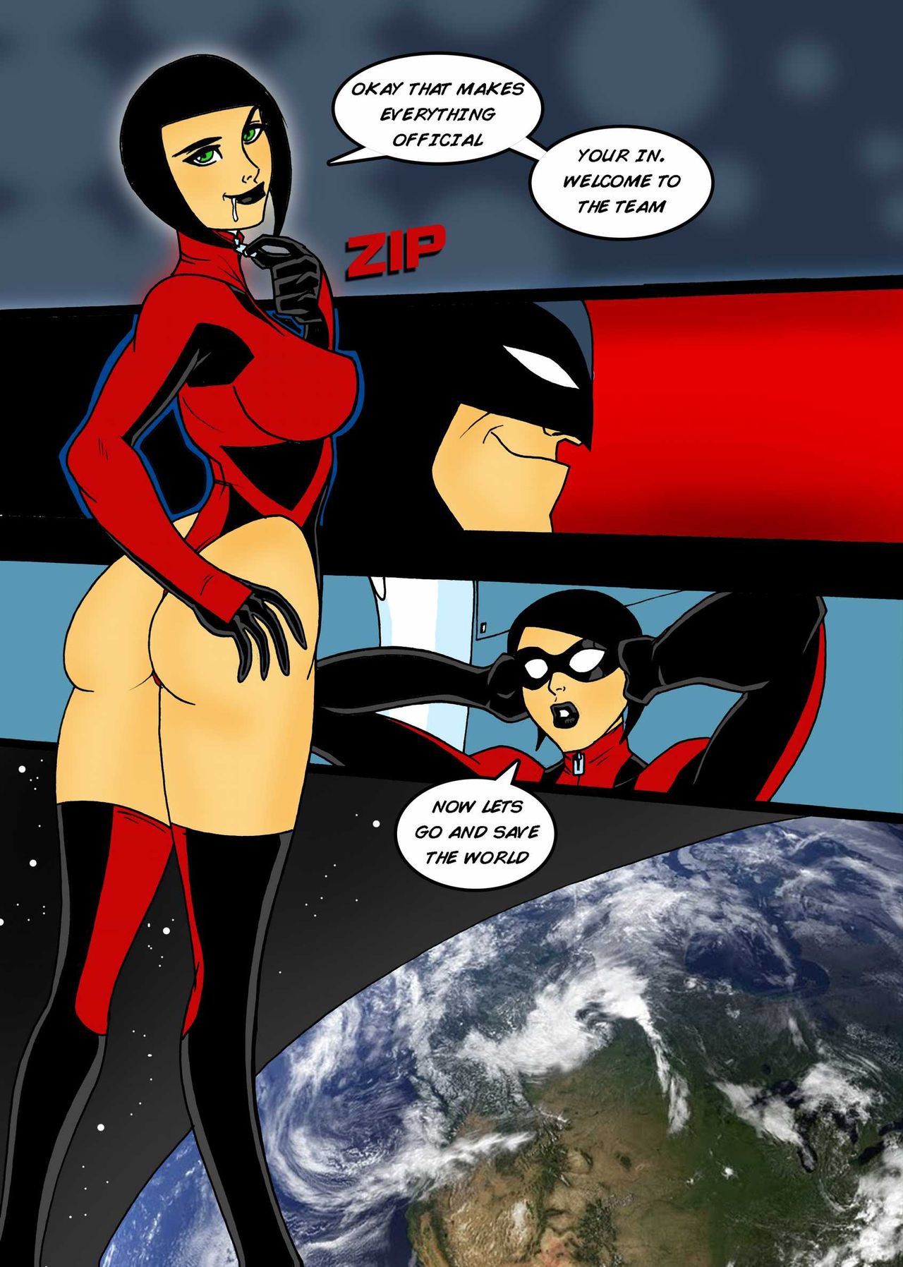 Majesty Unzipped #1 page 12 full