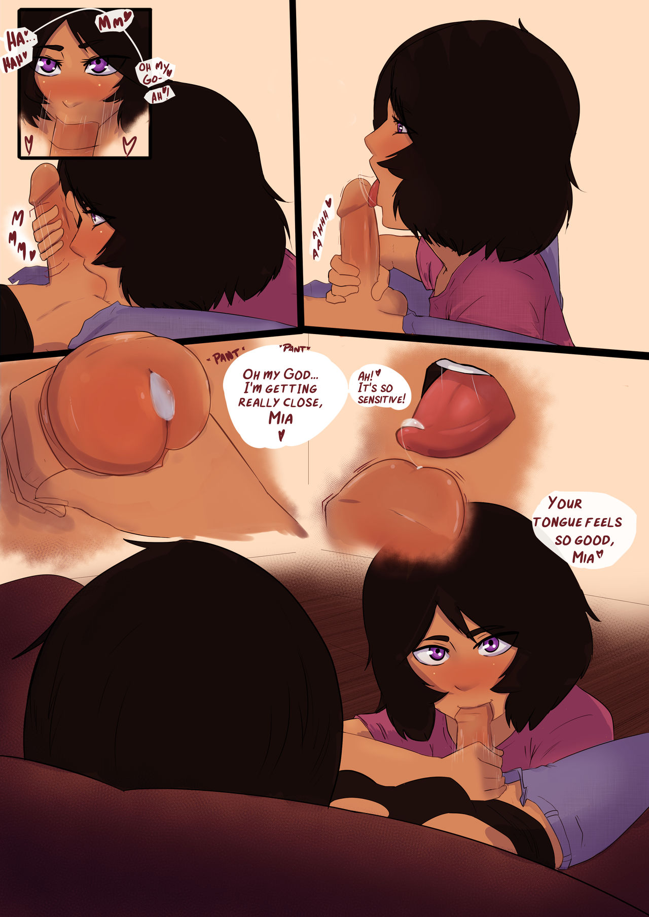 A  Quickie on the Sofa page 4 full