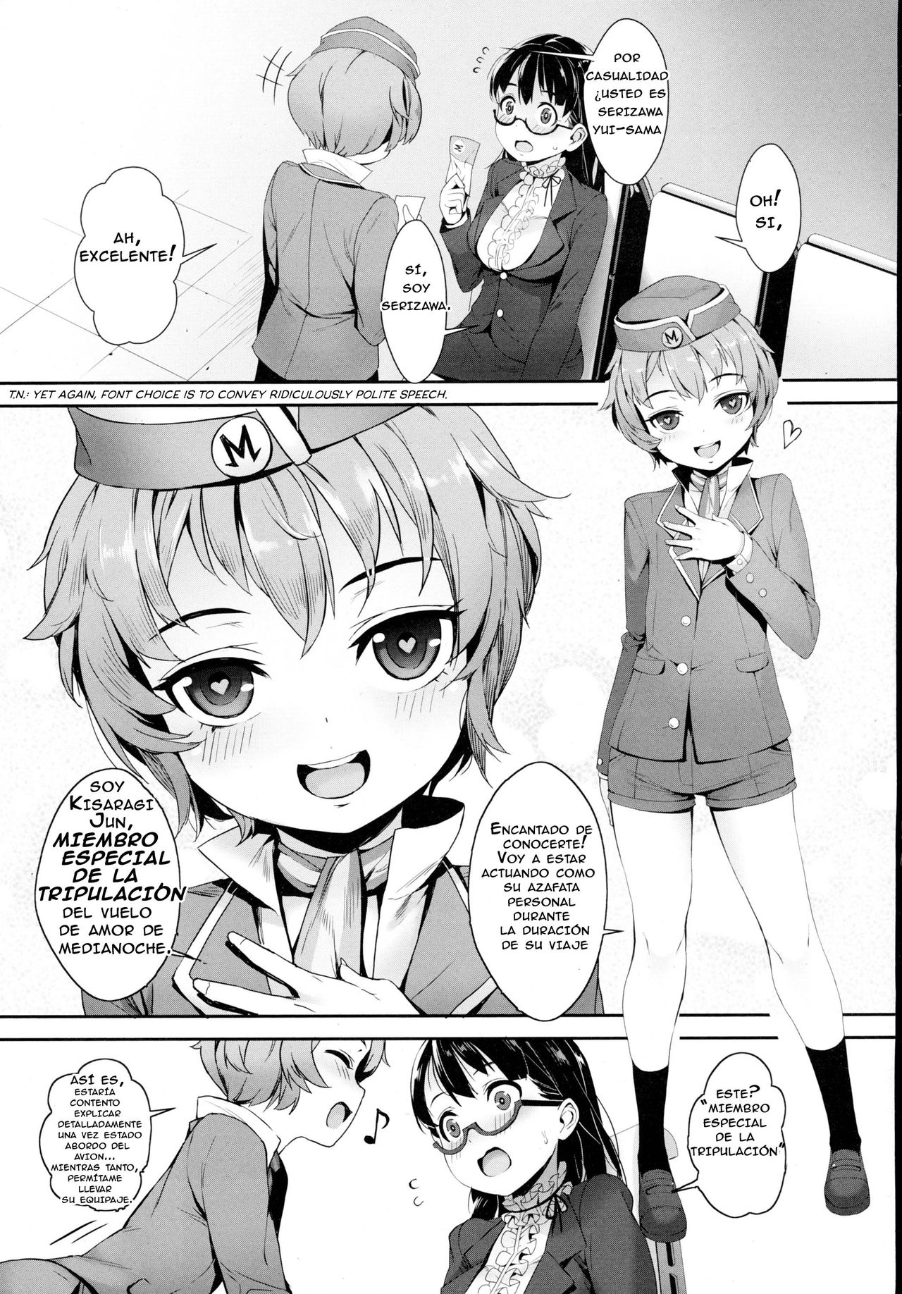 Midnight Love Flight ni Youkoso | Sea bienvenido a vuelo de Amor de la Medianoche page 2 full