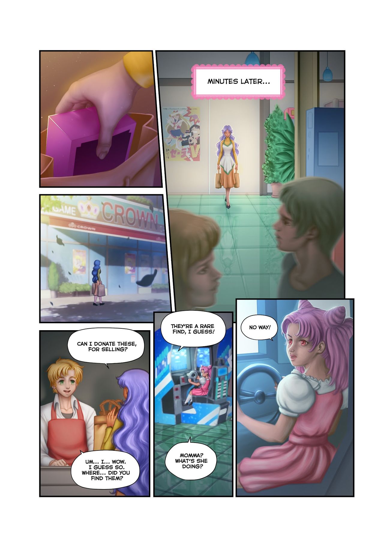 The Senshi Dolls #3 - Mistaken page 8 full