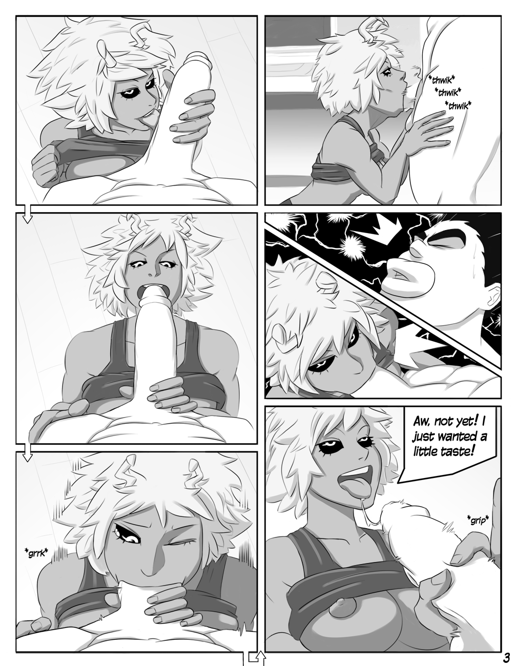 For want of cake page 3 full