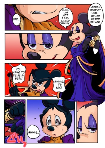 [hentaib] Mickey and The Queen [English] [Colorized] cover