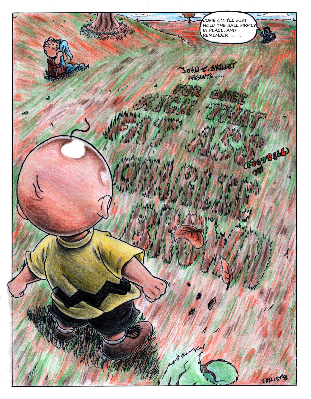 For Once, Kick That Fat Ass , Charlie Brown page 1 full