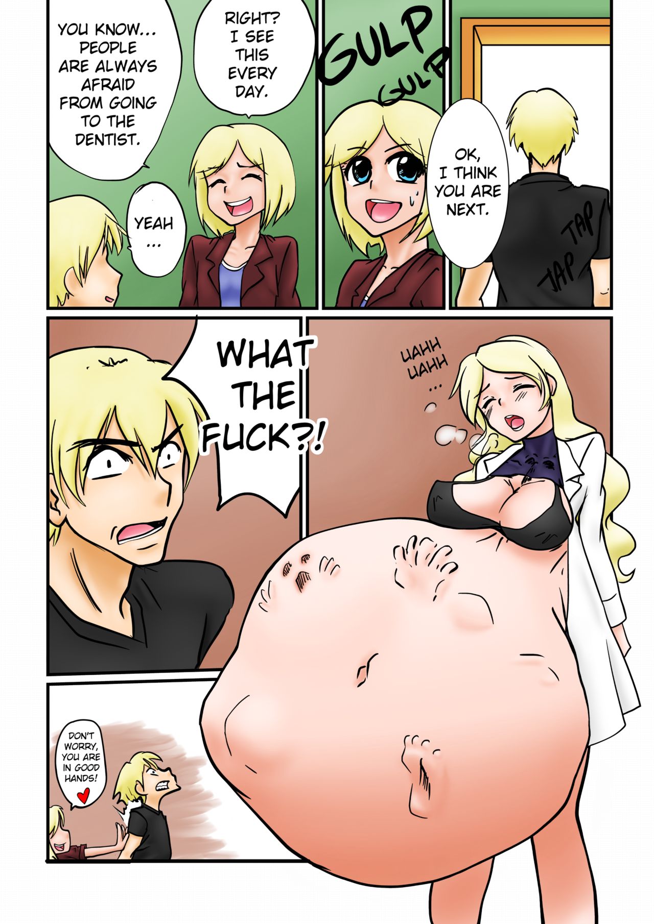 Fun in the dentist - colored page 7 full