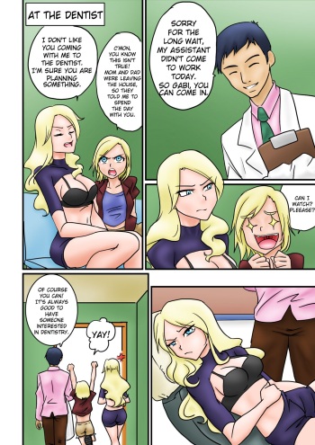 Fun in the dentist - colored cover