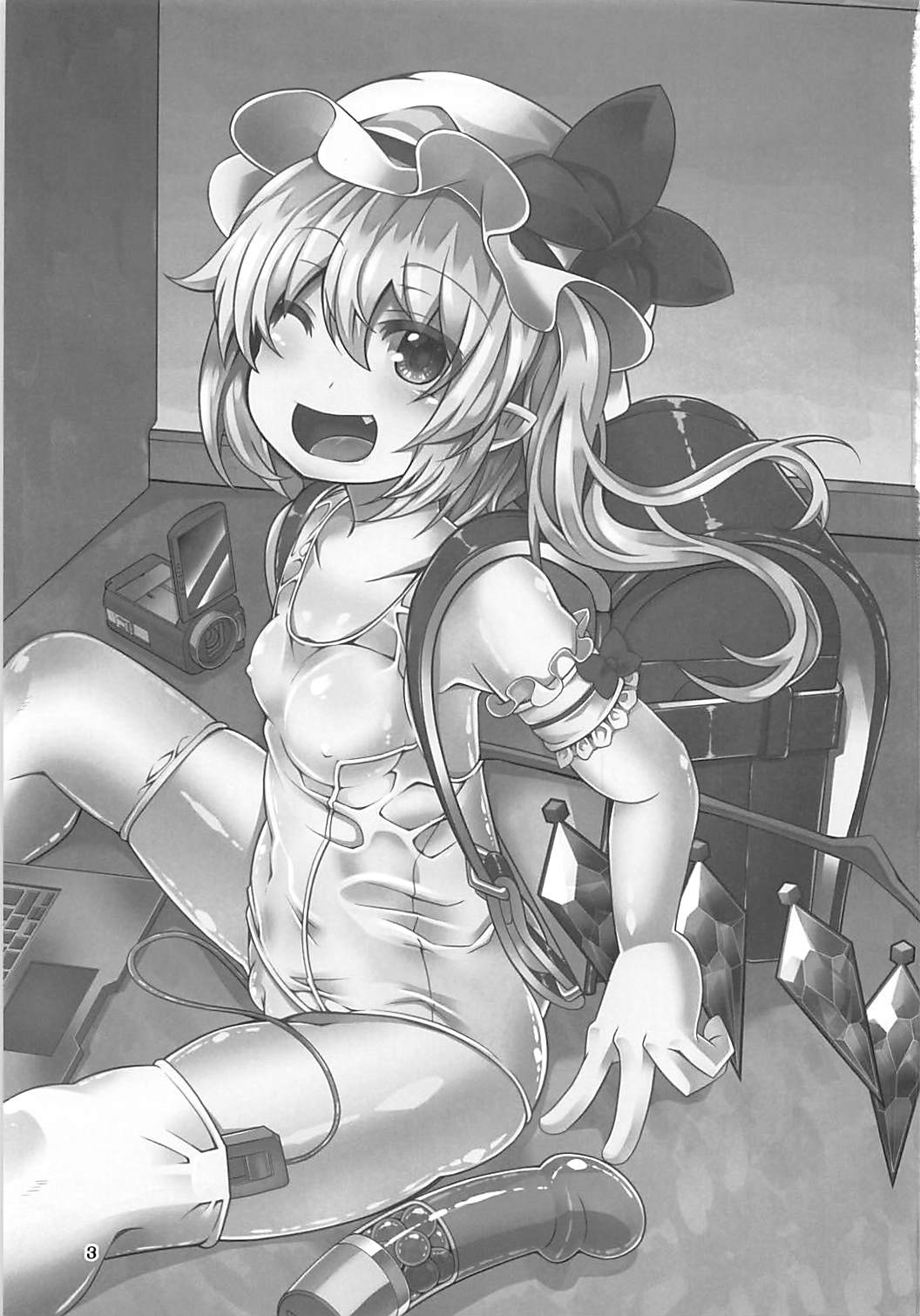 Flan-chan no Loli Bitch Haishin page 2 full