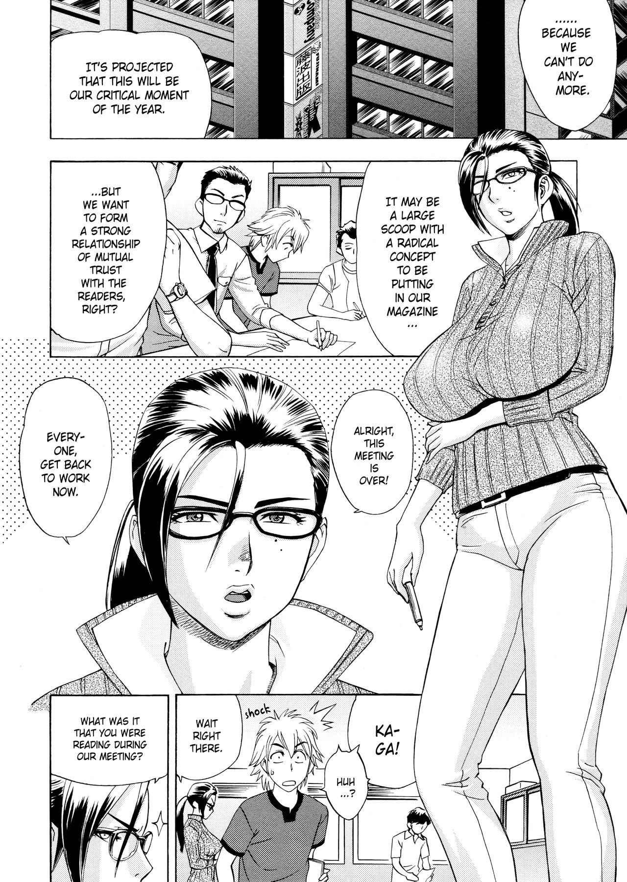 Bijin Henshuu-chou no Himitsu | Beautiful Editor-in-Chief's Secret Ch. 1-3 page 6 full