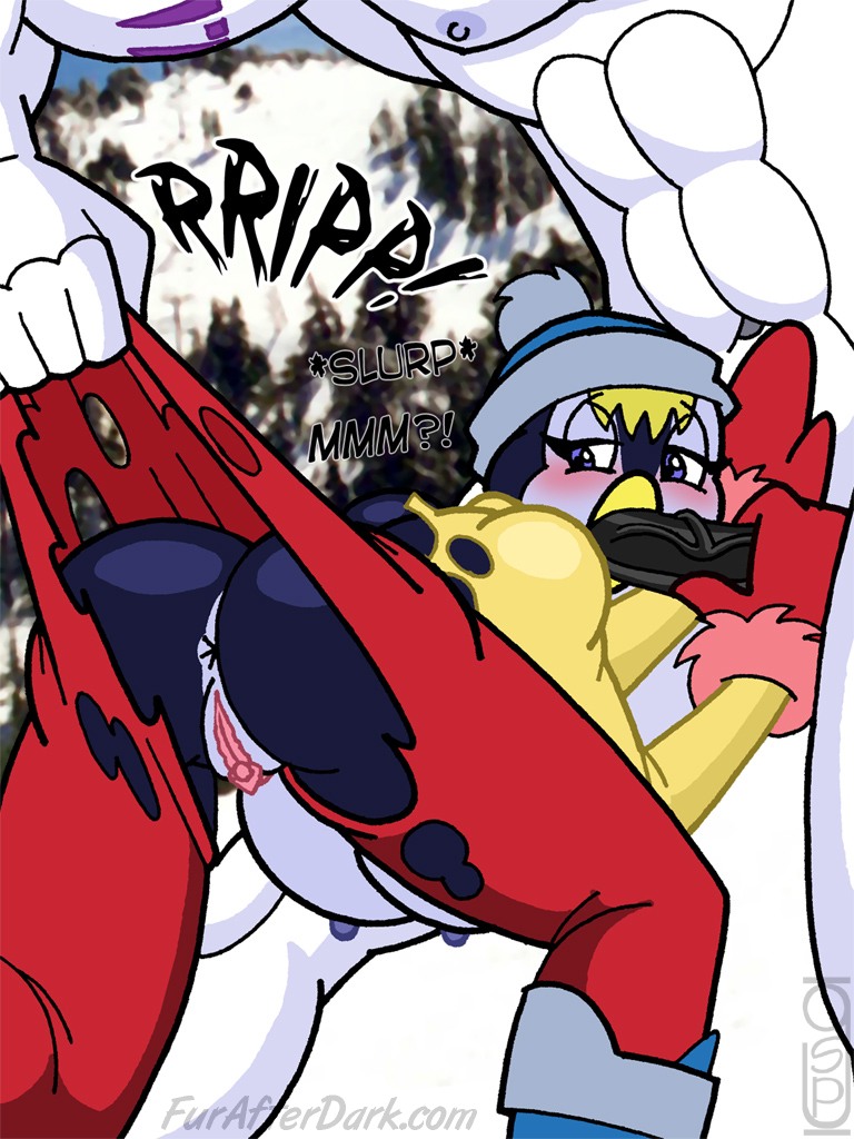 sexy penguin get dominated by snowman page 4 full