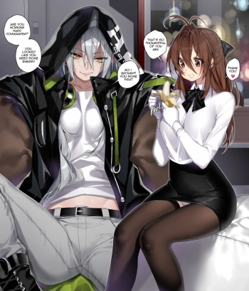 [deathALICE] AEK-999 and banana (Girls Frontline) [English] cover