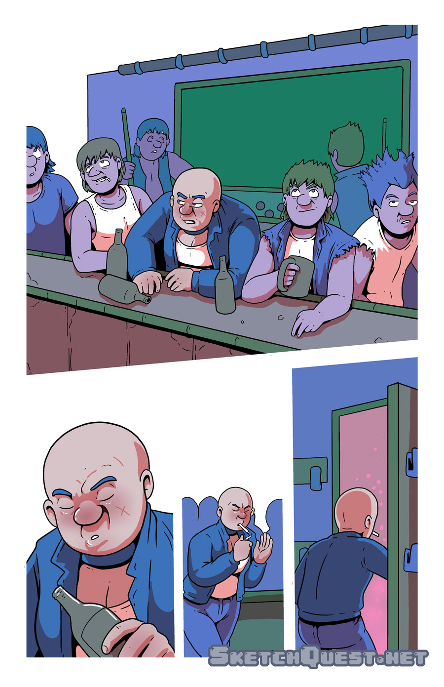 Butchy and the Beast 1: Last Call page 3 full