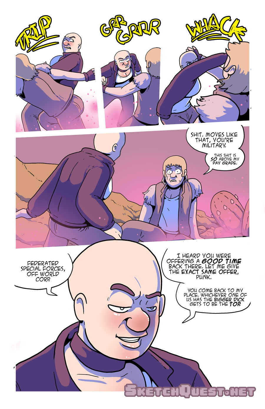 Butchy and the Beast 1: Last Call page 6 full