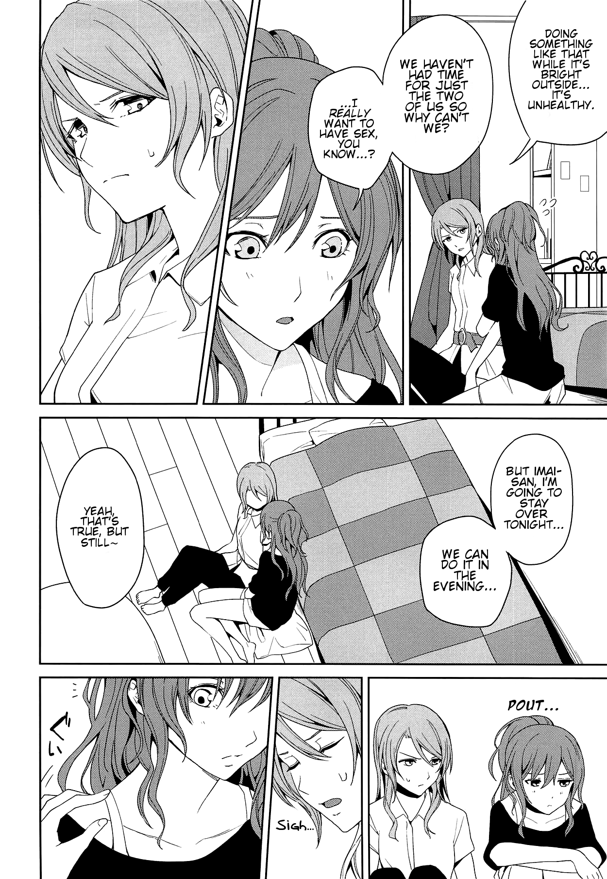 "...Shiyo?" "Dame desu" page 3 full