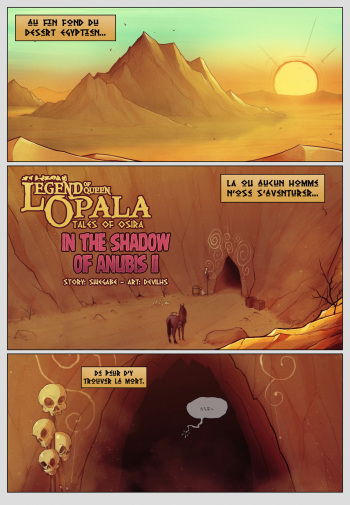 [DevilHS] Legend of Queen Opala - In the Shadow of AnubisII- Tales of Osira [French] [Leroux00] cover