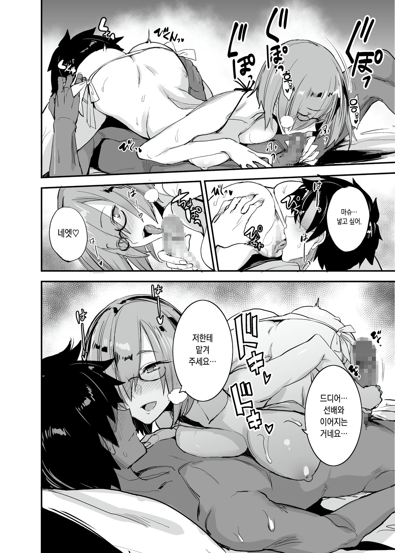 FGO no Erohon 4 | FGO의 야한책 4 마슈마시마시 page 12 full