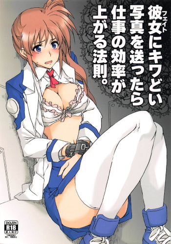 (C87) [STROLL IN THE WOODS !! (ELF)] Fate ni Kiwadoi Shashin o Okuttara Shigoto no Kouritsu ga Agaru no Housoku. (Mahou Shoujo Lyrical Nanoha) cover